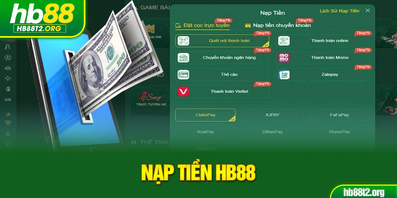 Nạp tiền HB88