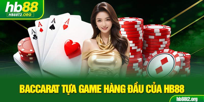 Baccarat tựa game hàng đầu của HB88